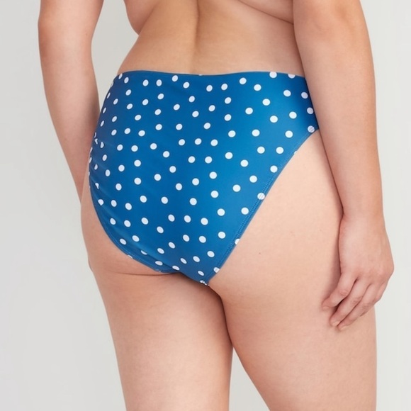 NWT! 2pc Bikini Set Blue Mosaic Triangle Bikini Swim Top & Bottom - Medium ๐ - Picture 11 of 12